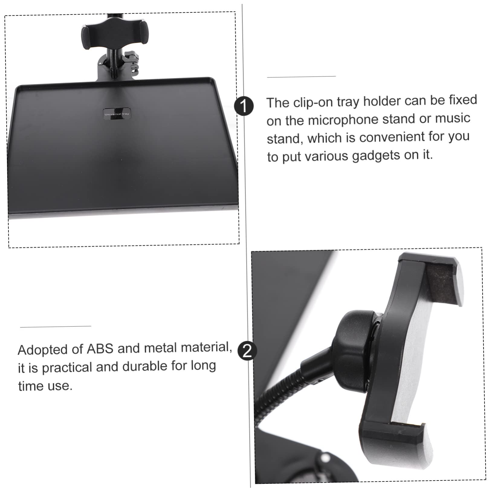 Amazon | Vaguelly 携帯電話ホルダー マイクスタンドブラケット 生放送 