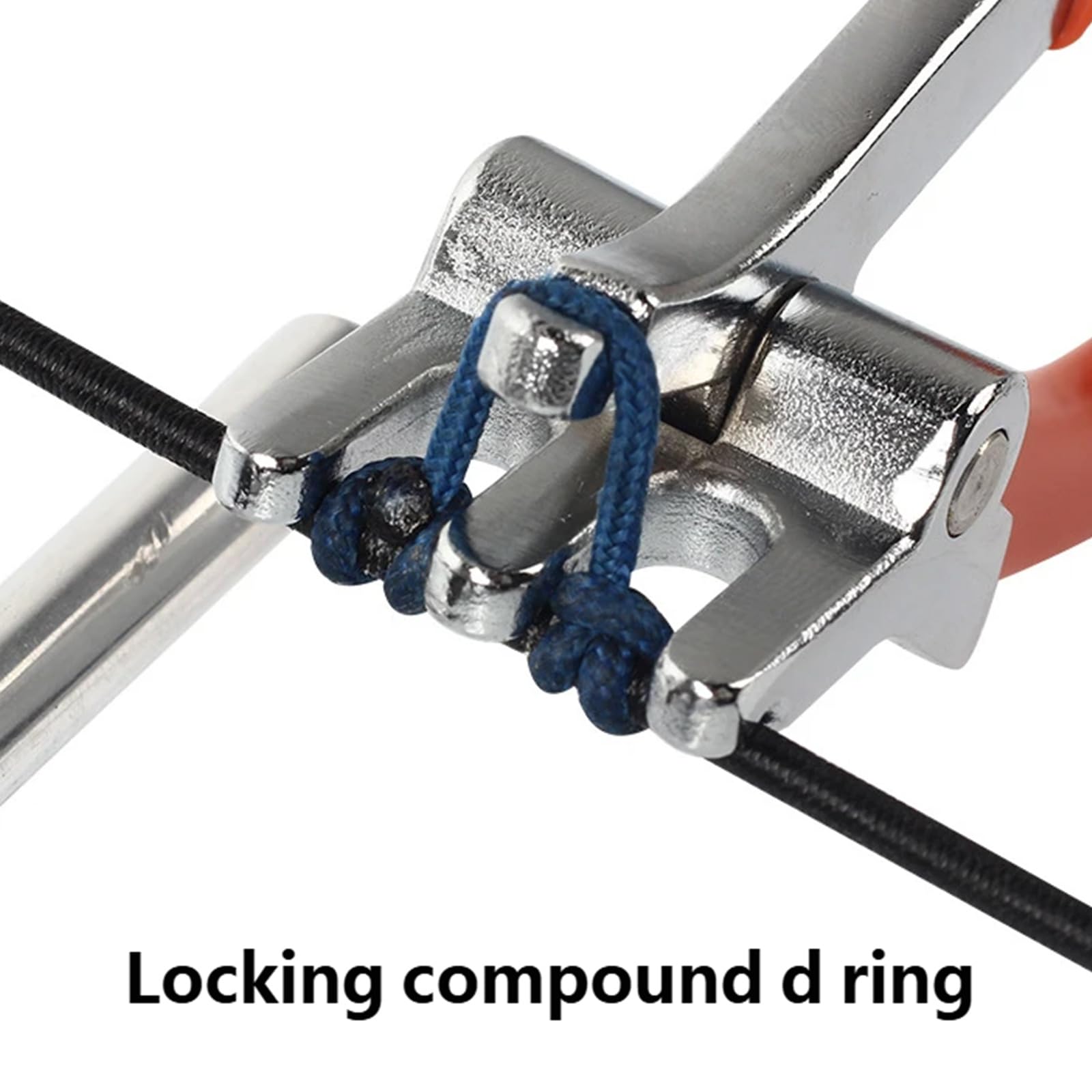 Strumento per corde per con l ' con corpo in lega, pinza | Ganascia formata, 1 pezzo utensile manuale da 11, 5 cm / 4, 5 pollici per la configurazione del cavo D-Loop per
