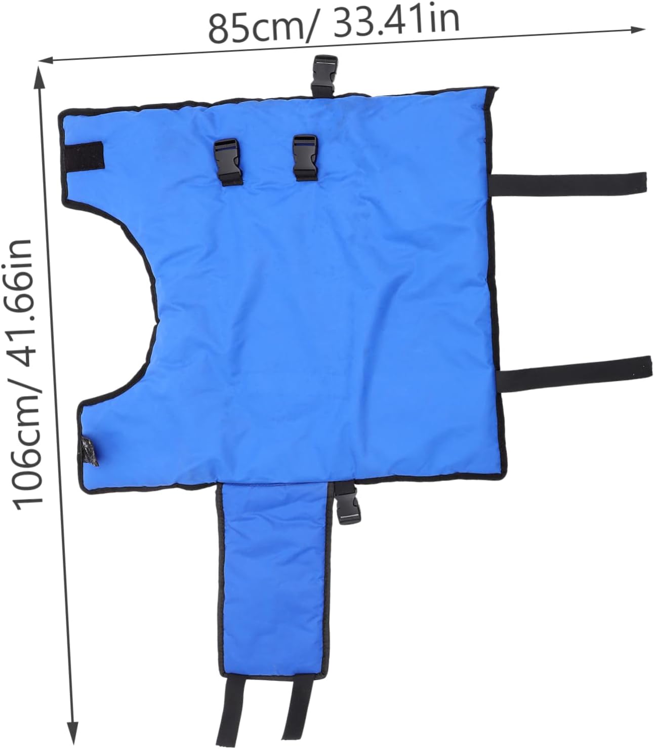 GALPADA Farm Animal Warm Vest Thick Windproof Cold Weather Clothing Waterproof Coat Belly Protection for Outdoor Use