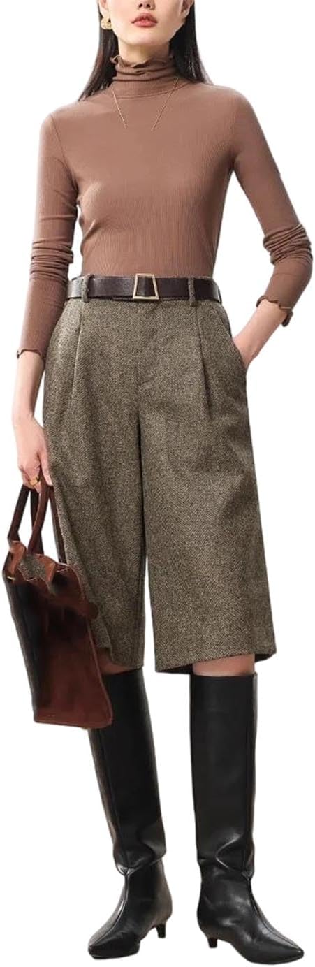 Women's Silk Viscose Blend Thermal Top Autumn Winter Solid Long Sleeve Basic Bottoming Shirt