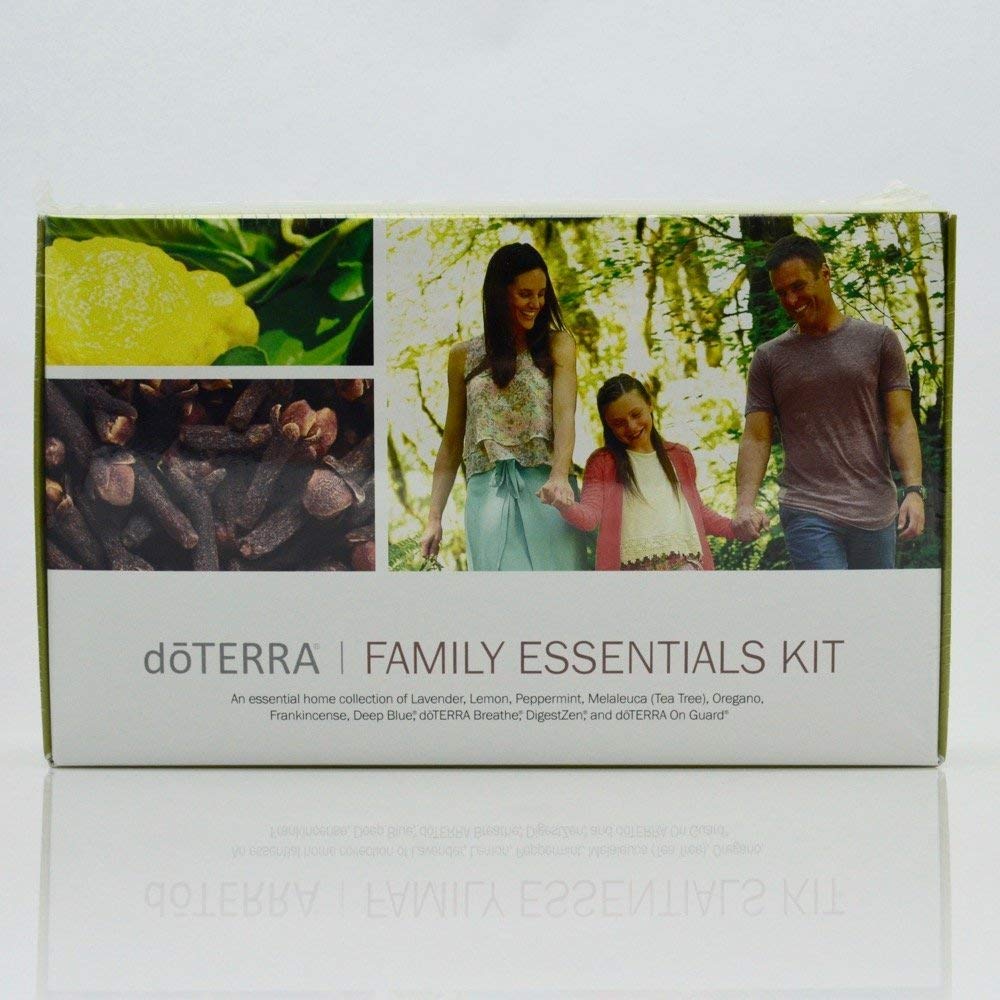 kit de óleos essenciais doTERRA Family Essentials: 10 frascos de 5