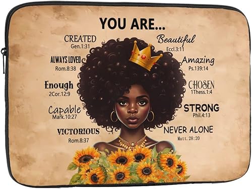 Funda para laptop de 13 pulgadas para mujer, resistente a los impactos, resistente, antivibración, ligera, bolsa de piel de computadora, funda de