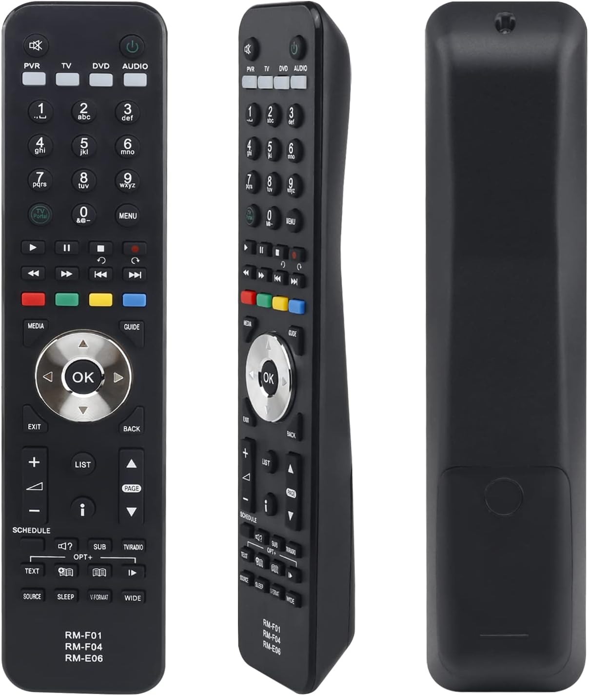 New Replacement Remote Control for Humax Foxsat HDR Freesat Box RM-F01 RM-F04 RM-E06, Compatible with HDR320 IHRD5050C IRHD-5100C IRHD5100C IHDR5200C IHRD-5050C (No programming required)