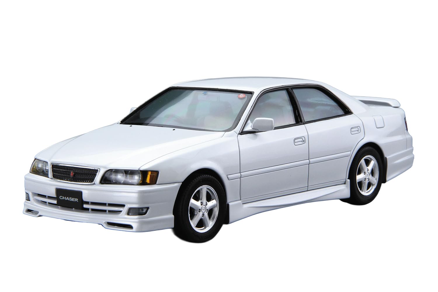 (未使用･未開封品)青島文化教材社 1/24 ザ・ベストカー/GT No55 100チェイサー後期 1/24 ザ・ベストカーGT JZX100 チェイサー 2.5 ツアラーV 後期型