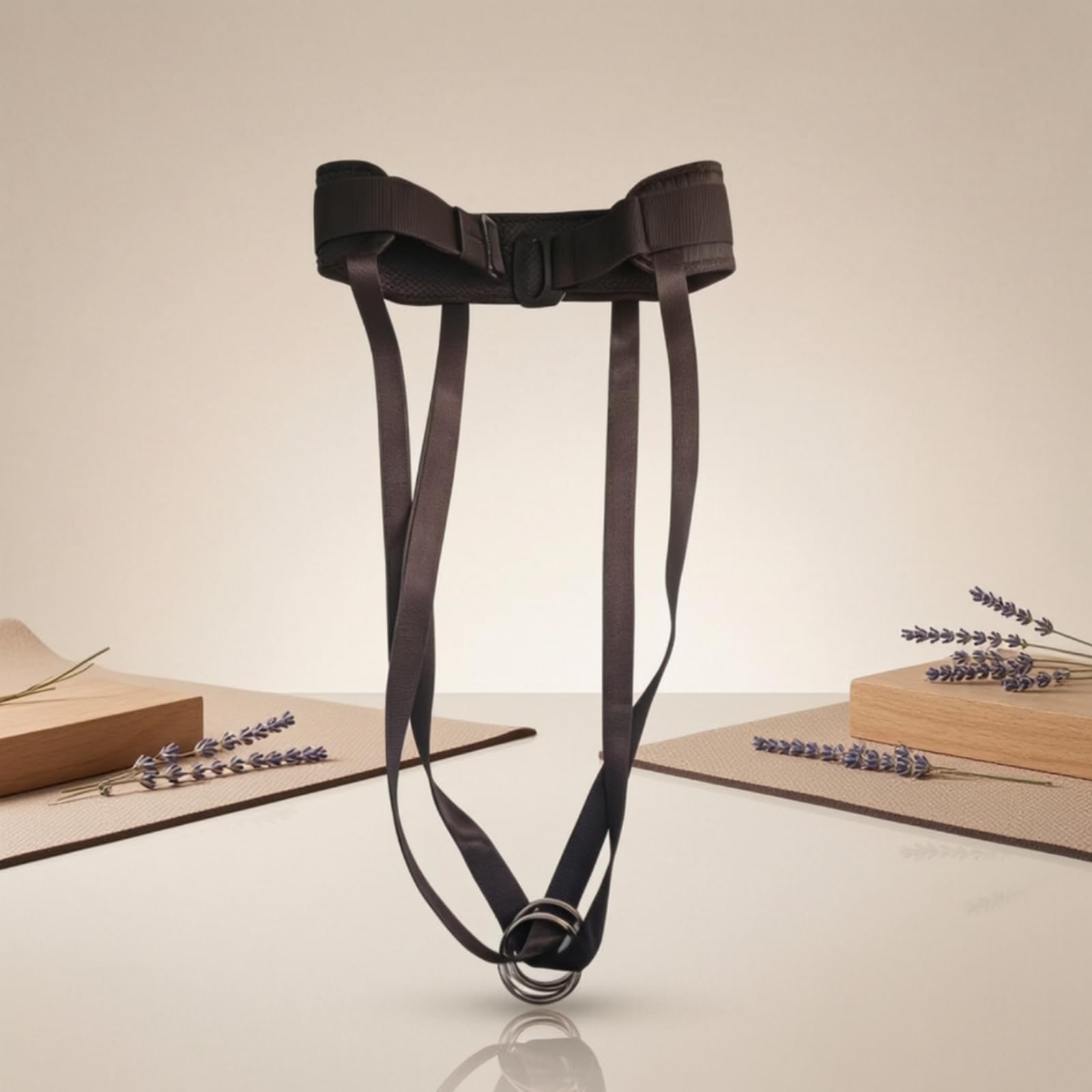 Cintura Pelvica Regolabile Fascia di Supporto Imbottita Attrezzatura Sportiva per Ginnastica Posturale, Stretching