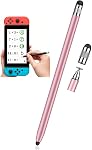 Stylus Pen Compatible avec Nintendo Switch 1&2, 3IN1 Stylus capacitif pour Stylo Interrupteur Nintendo, Commutateur 2 Stylus stylo (3IN1*Noir)