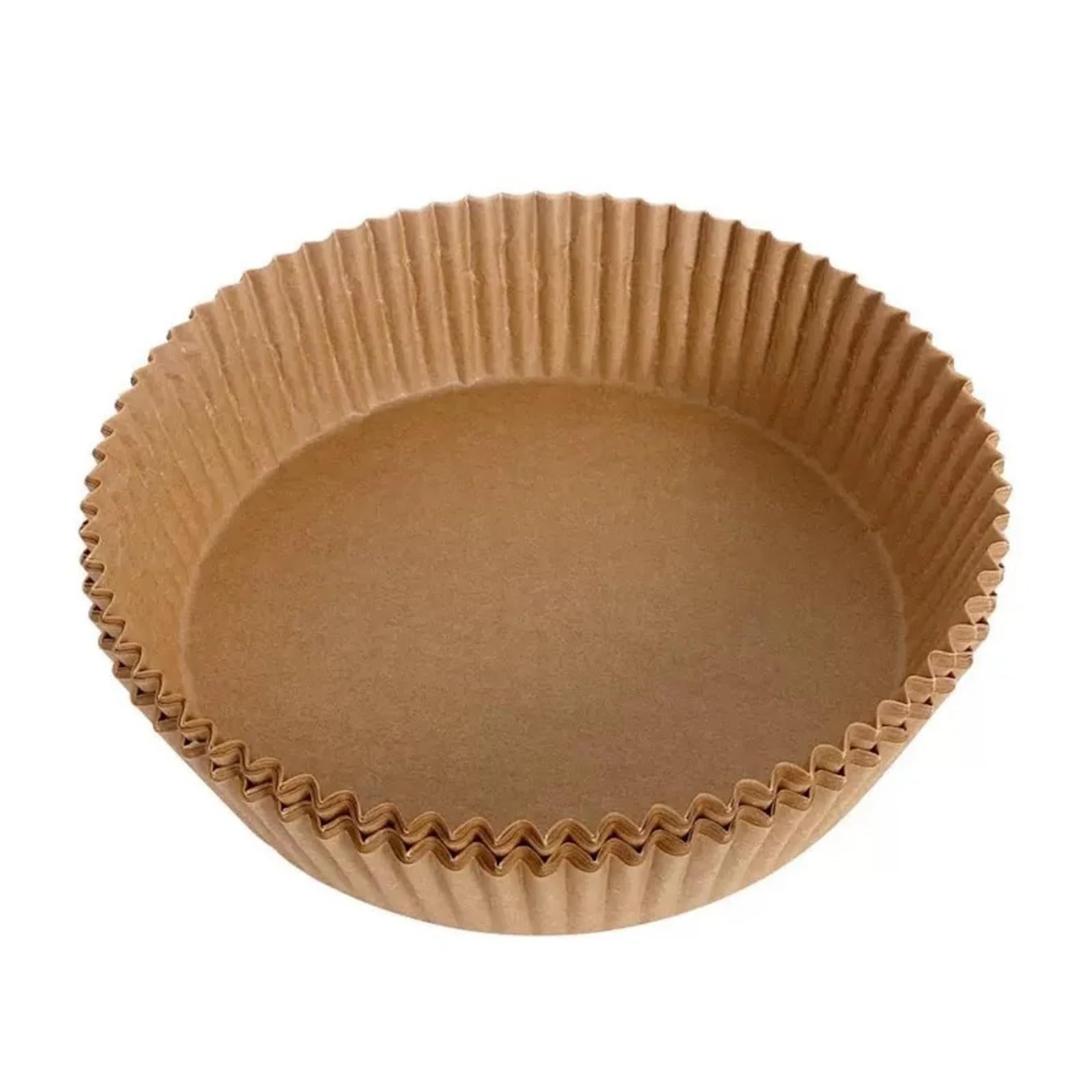 Papel para freidora de aire resistente al aceite e impermeable de 6,3"