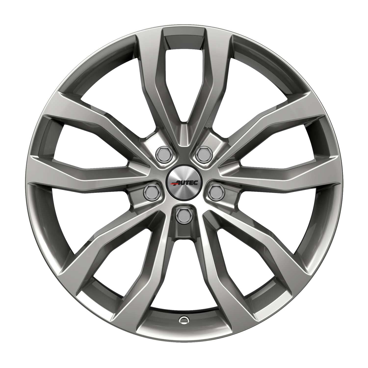 Cerchio in lega AUTEC 8.50 x 19 Titansilber ET: 38.00 PCD: 5 x114.30 Foro centrale:64.20