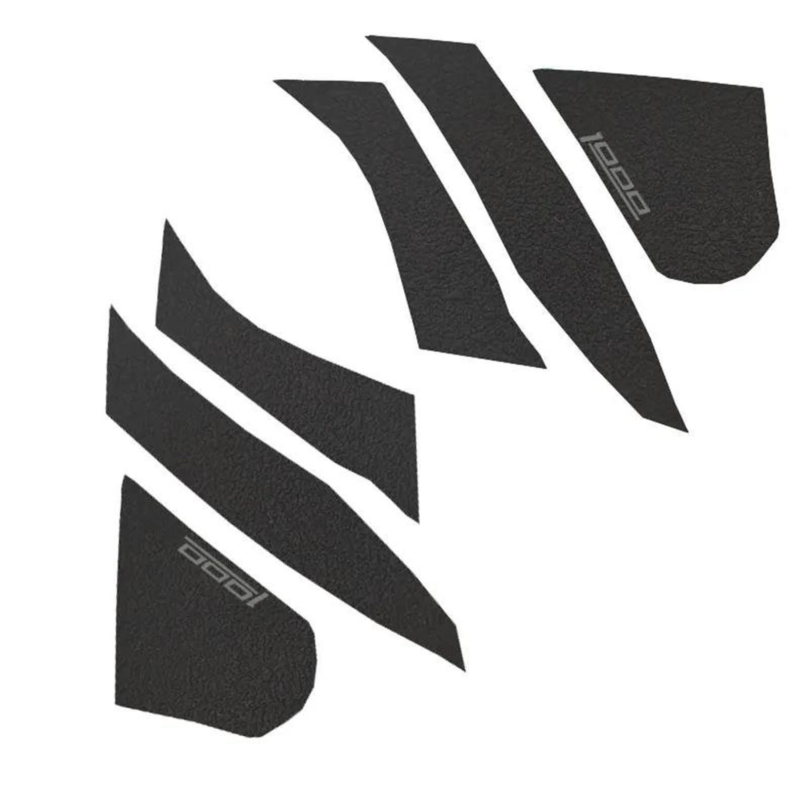 Motorcycle Tank Traction Pad Side Gas Knee Grip Protector Anti Slip Sticker for Z1000 SX Z1000SX 2014-2016(Titanium)