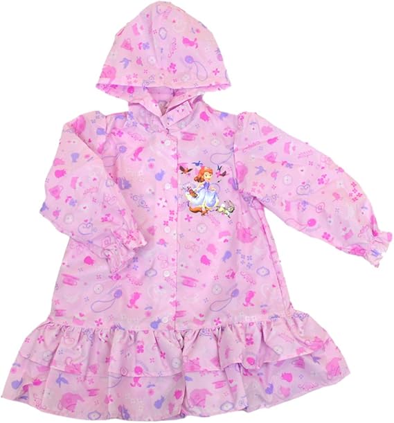 Amazon ディズニーちいさなプリンセス ソフィア レイヤードフリルタイプ レインコート 女の子 キッズ Fo 857 110cm レインウェア 通販