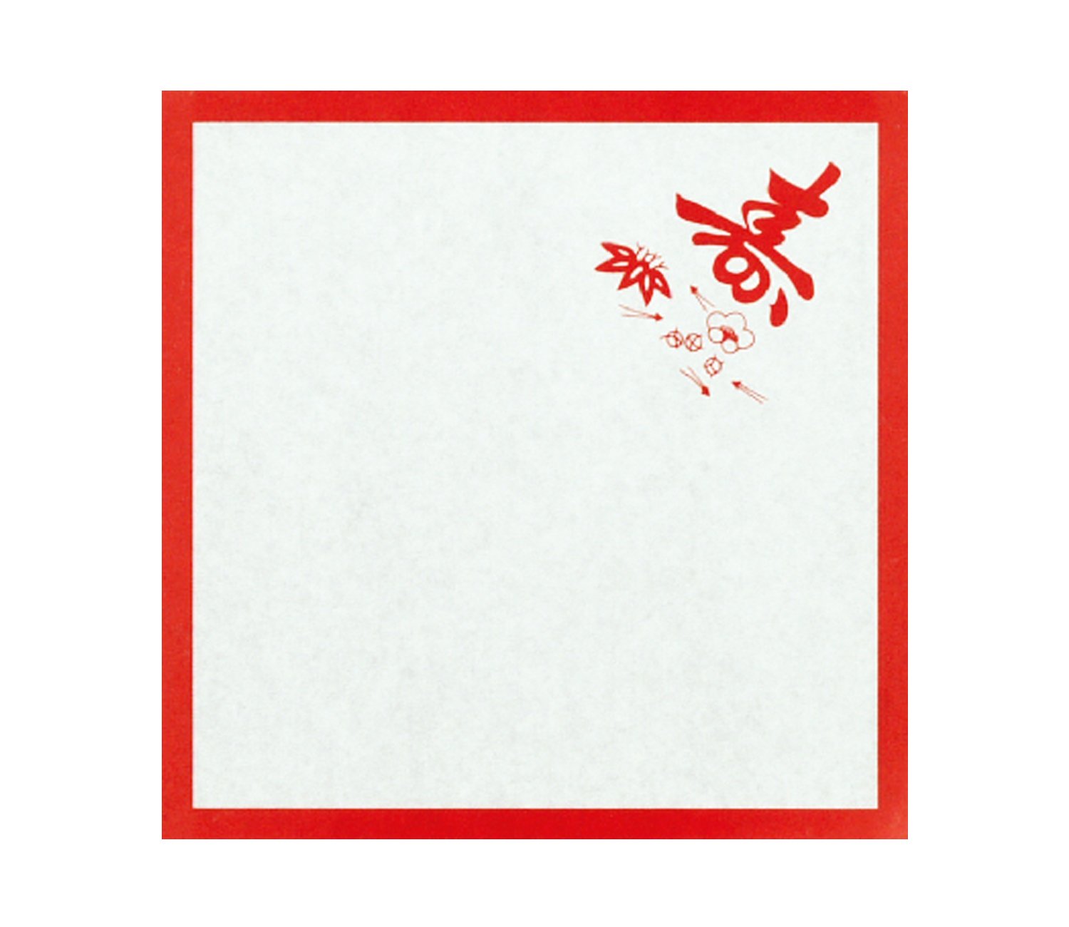 Amazon｜大黒工業 『業務用』 敷紙 スマ寿入 5寸 (15×15cm) 1000枚入