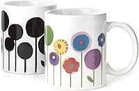 Vista 7 de Kikkerland Taza Morphing de porcelana, Woodlands