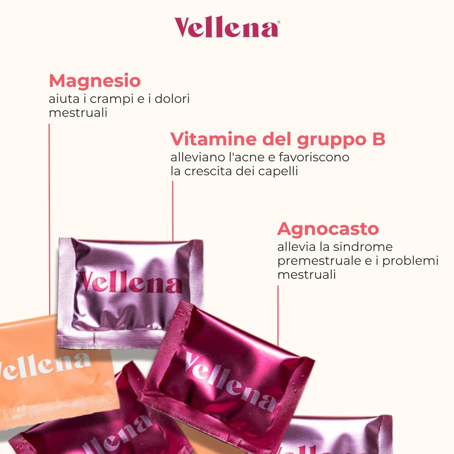 Mix di 3 sapori con regalo - Bevanda per la salute femminile - Che allevia SPM, Acne, Mestruazioni Irregolari e Dolorose, Crampi e Gonfiori, Perdita di capelli, Menopausa problematica