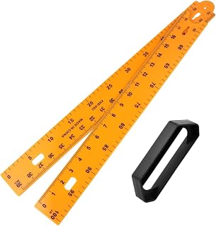 Plastic Math Teaching Ruler Sectional Meter Stick Measuring Tool for Classroom Chalkboard Ruler