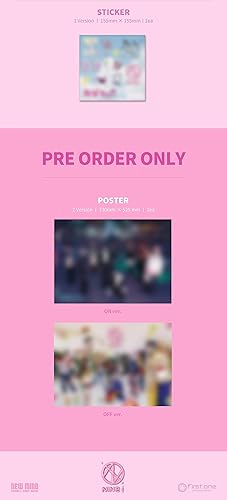 Miniatura 4 de NINE.i NUEVA MENTE 3er mini álbum CD+108p PhotoBook+2p PhotoCard+1p Postcard+1ea pegatina+seguimiento sellado