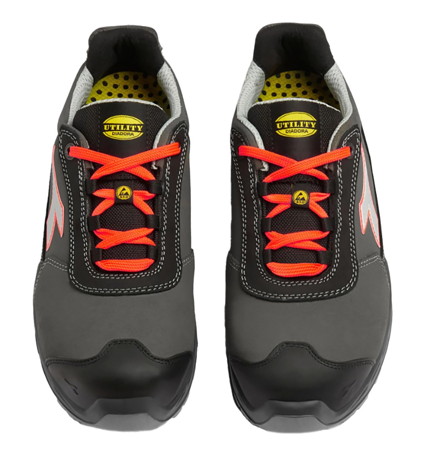 Utility Diadora | Shark Stable Impact Leather Low - S3S FO SR SC ESD - Scarpe Antinfortunistiche Uomo