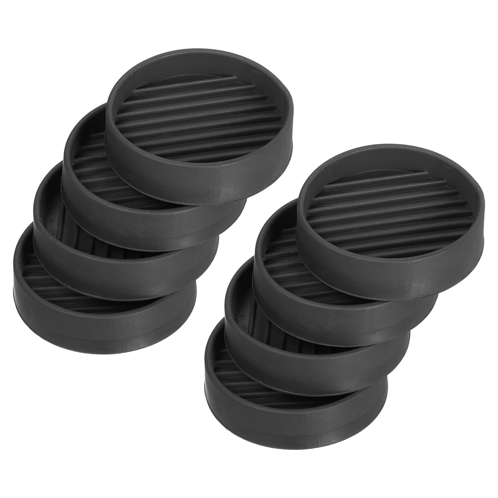 uxcell Chair Leg Floor Protectors, 8Pcs 2", Rubber Round Non-Slip Furniture Pads