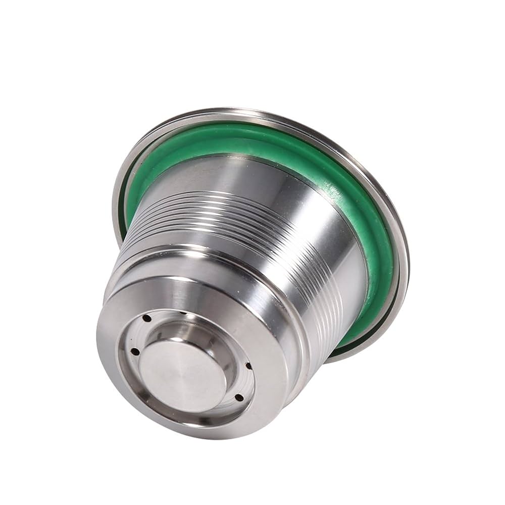 コーヒーカブセル詰め替え用　ステレス製 ネスプレッソ用の詰め替え可能なコーヒーカプセル,ステンレス鋼