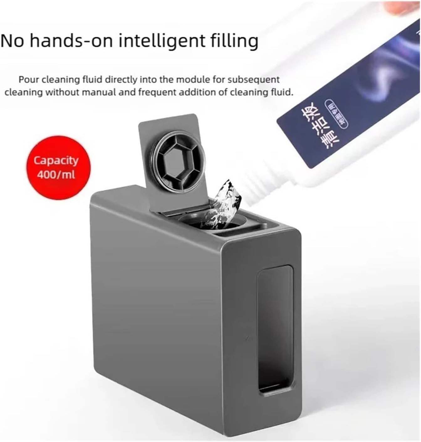 KAFTKO Automatic Water Loading and Unloading to Add Cleaning Solution Module. Compatible with Dreame X30 / X30Pro / X40 / X50 / S20Pro Ultra. Hands-Free, Automatic Filling of Cleaning Solution(B)