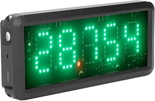 Battery Powered Wireless Laser Timer, Sprints Race Clock Stopwatch for Bike Speed Training Skating Motorcycle 100 to 240V (US Plug)
