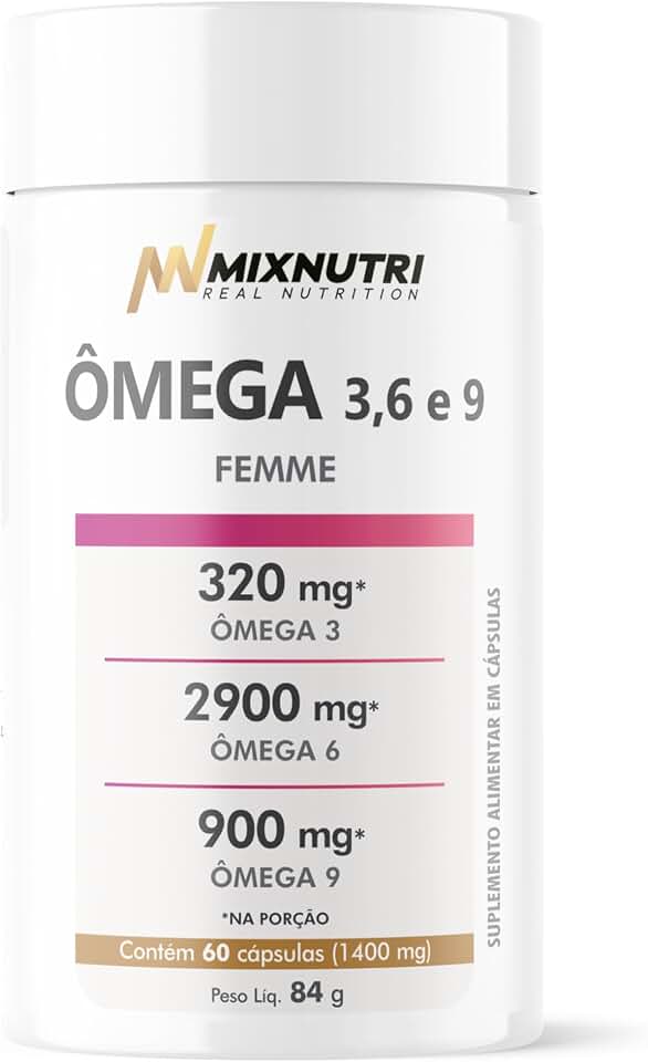 NUTRACEUTICAL OMEGA 3/6/9 FEMME - 60 CAPS - 60G
