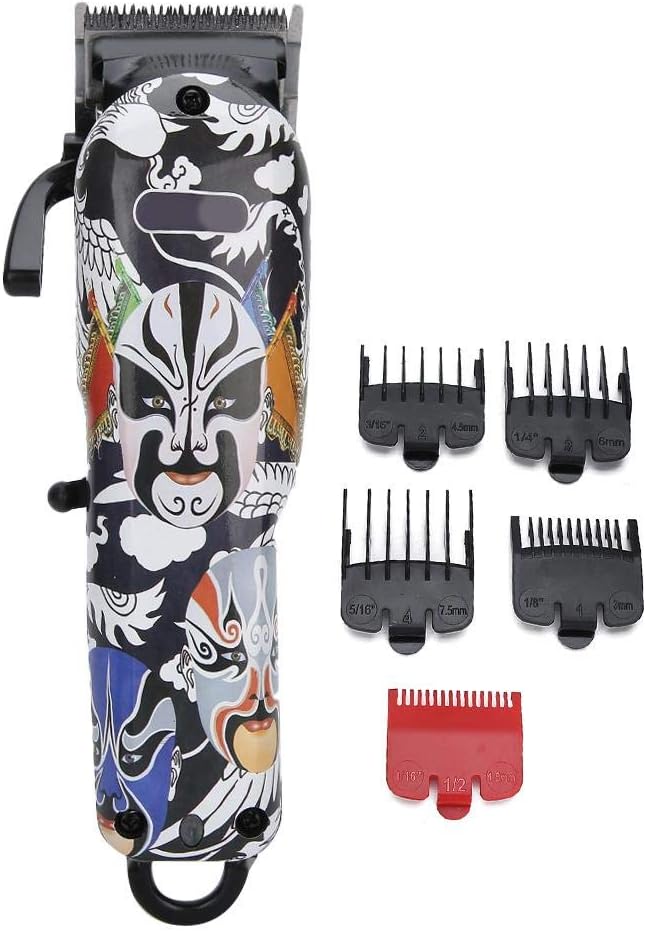 xuuyuu Hair Clippers for Men Professional Cordless Clippers for Hair Cutting Beard Trimmer Barbers Grooming Kit Rechargeable with Five Limit Combs