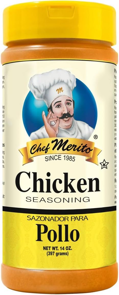 Chef Merito Chicken Seasoning, 14 Ounce