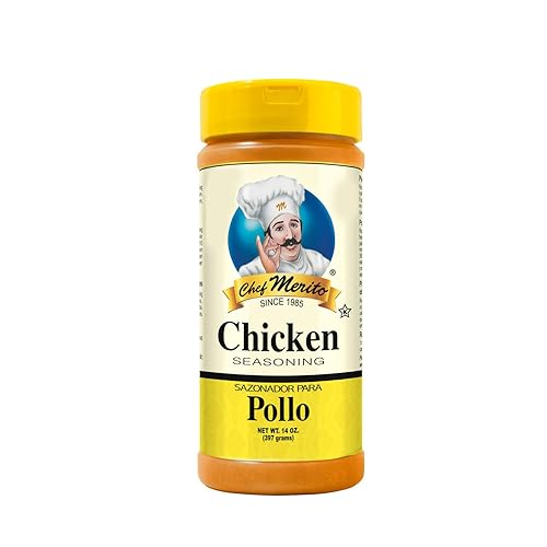 Chef Merito Condimento de pollo, 14 onzas