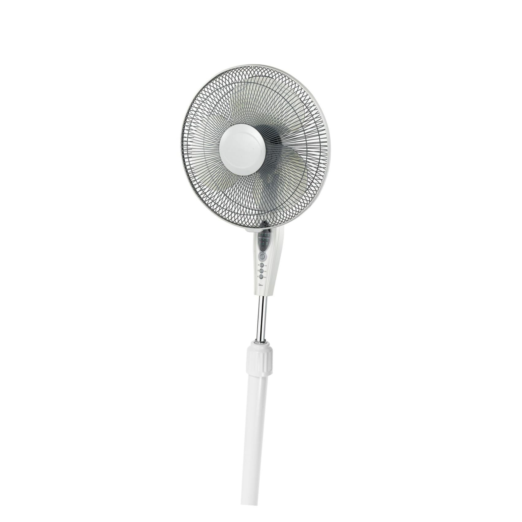 Veemoon Asta di Supporto per Ventilatore da Pavimento Retrattile Bianca, Palo di Ricambio Stabile per Ventilatore a Piedistallo Compatibile Modelli Domestici, Accessorio di Estensione