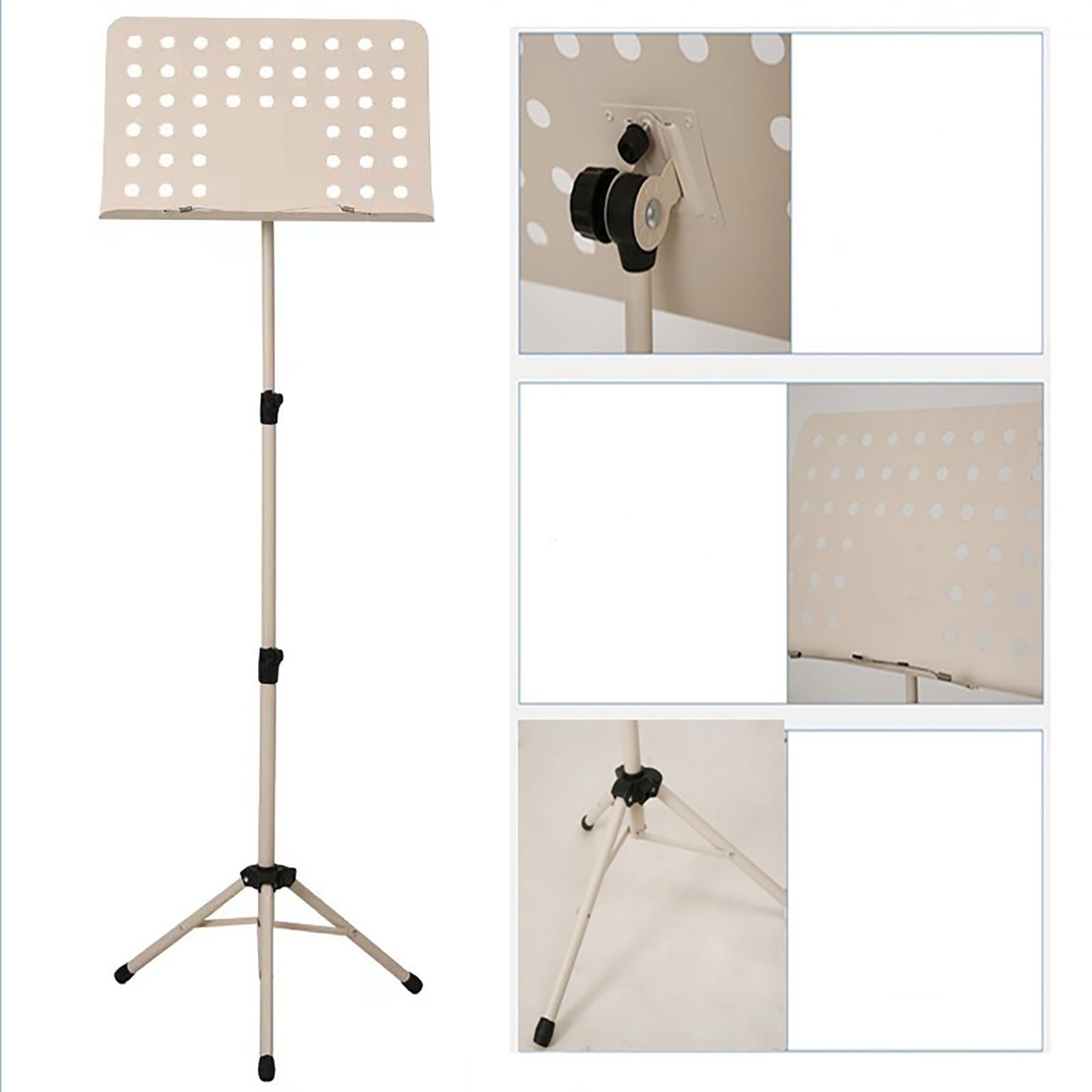 Leggio Musicale Leggio for spartiti Leggio Pieghevole for spartiti for Chitarra Portatile Leggio for spartiti Supporto Musicale Multifunzione