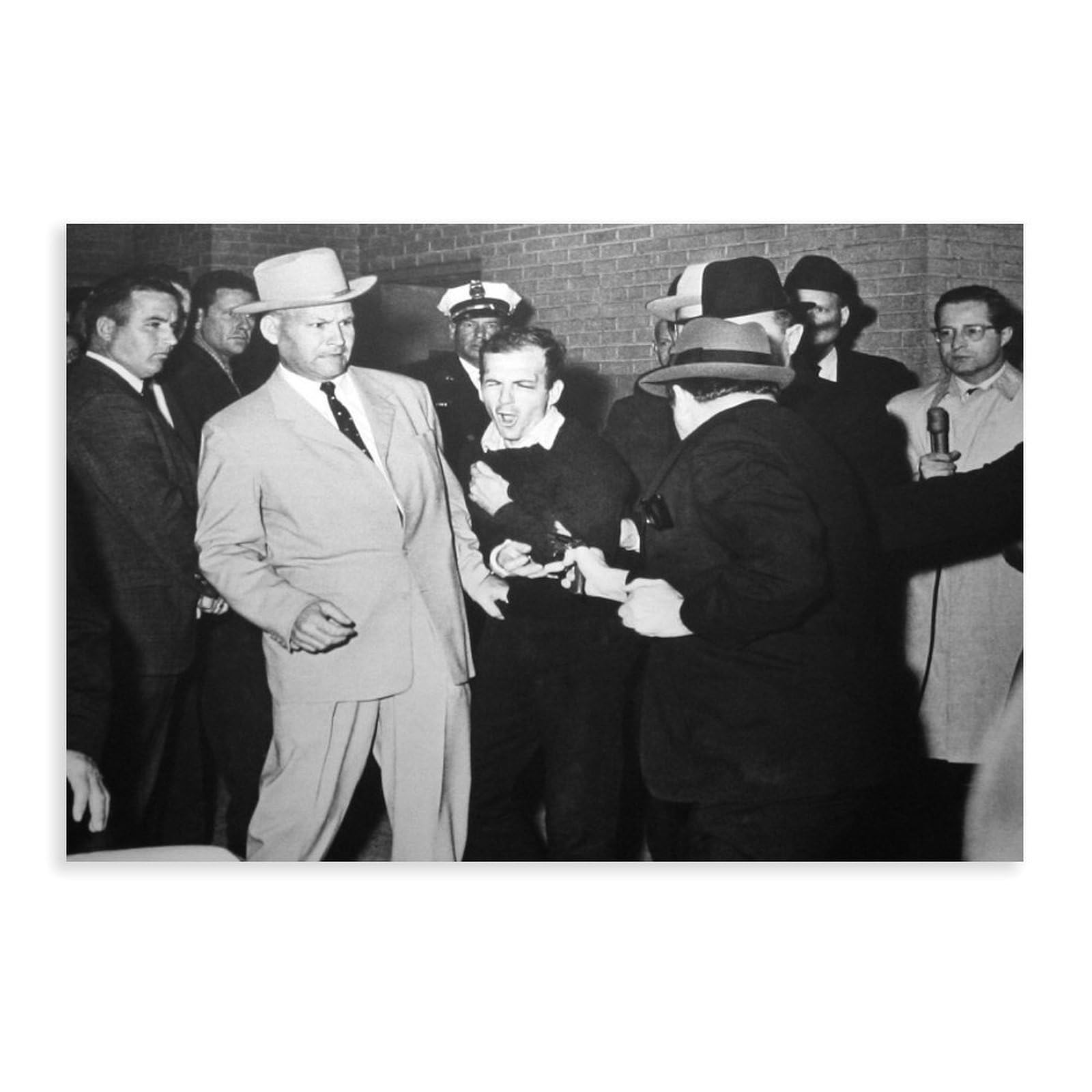 Impression toile Kennedy pour remplacer un mur vide déco bureau originale - 8