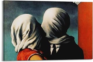 Surreal Life by René Magritte Artist's Work Poster Picture Print Canvas Wall Paint Arts Decor Modern Home Artworks Gift Idea 12x18inch(30x45cm)