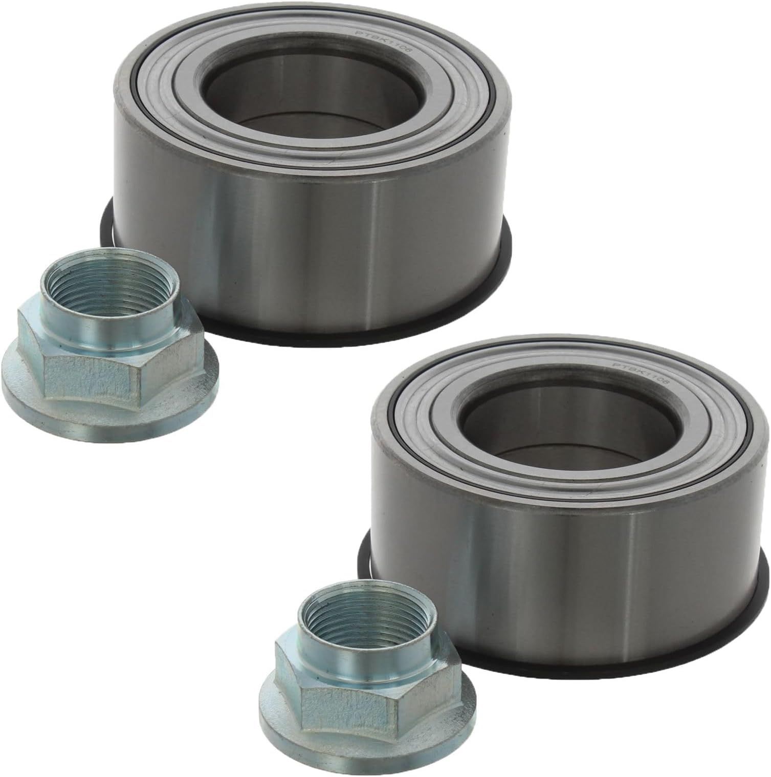 Replacement Rear Wheel Bearing Kits Pair Compatible with Land Rover Freelander L314 2002-2007 GHK1692