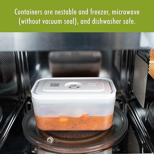 Miniatura 6 de ZWILLING Recipiente hermético grande de almacenamiento de alimentos Fresh & Save, contenedor de preparación de comidas, sin BPA