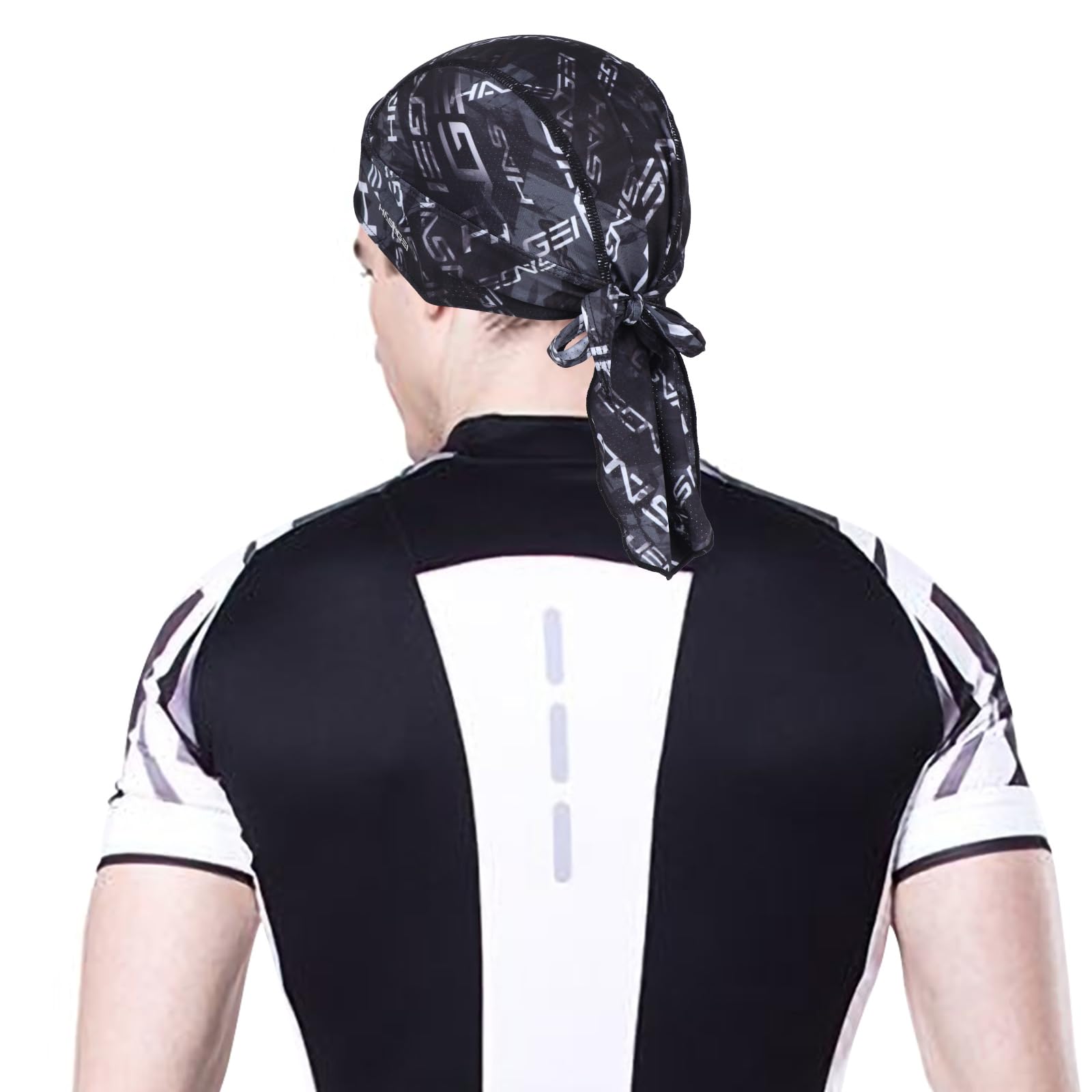 HASAGEI Sportowa czapka bandana Duragag, chusta na głowę, na rower, oddychająca, wchłania pot
