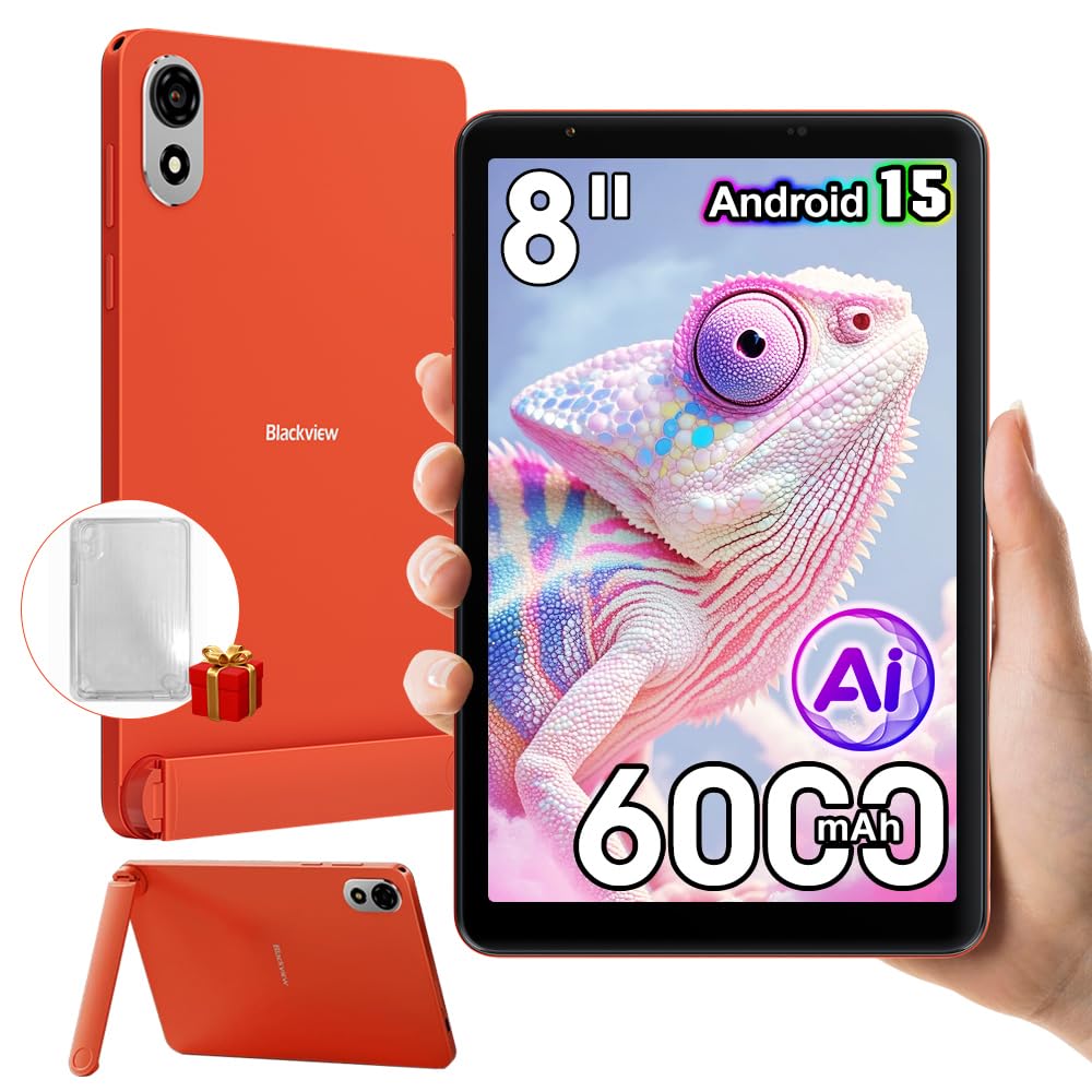 Blackview Zeno 1 8 Pollici Tablet Android 15, 12GB+64GB/2TB TF