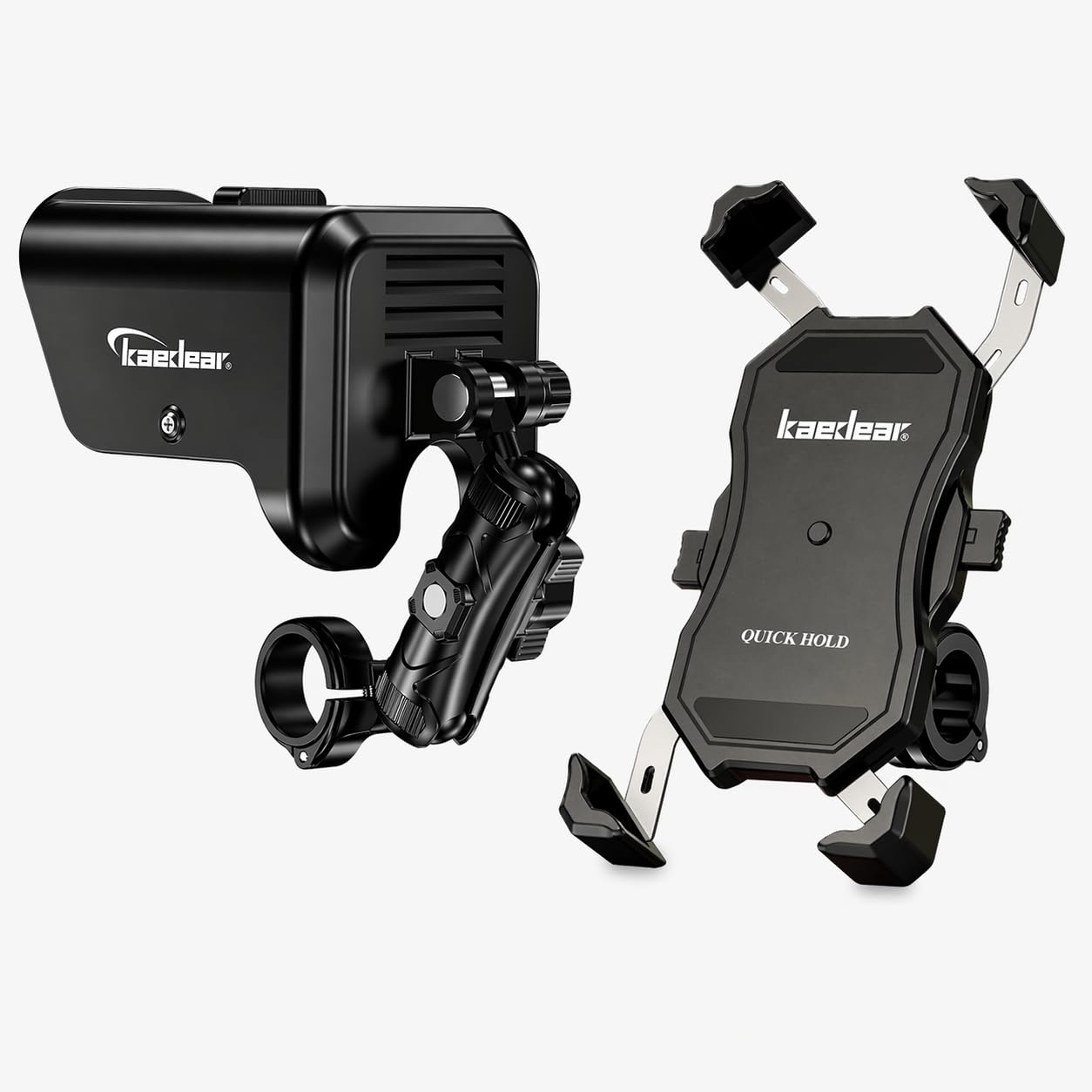 限定1セット】カエディア　バイザー　ドリンクホルダー　スマホホルダー　他　バイク Amazon.co.jp: Kaedear(カエディア) バイク スマホホルダー サン