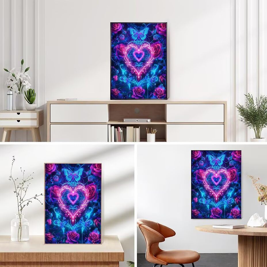 Broderie diamant kit complet amour pour célébrer votre passion créative - 7