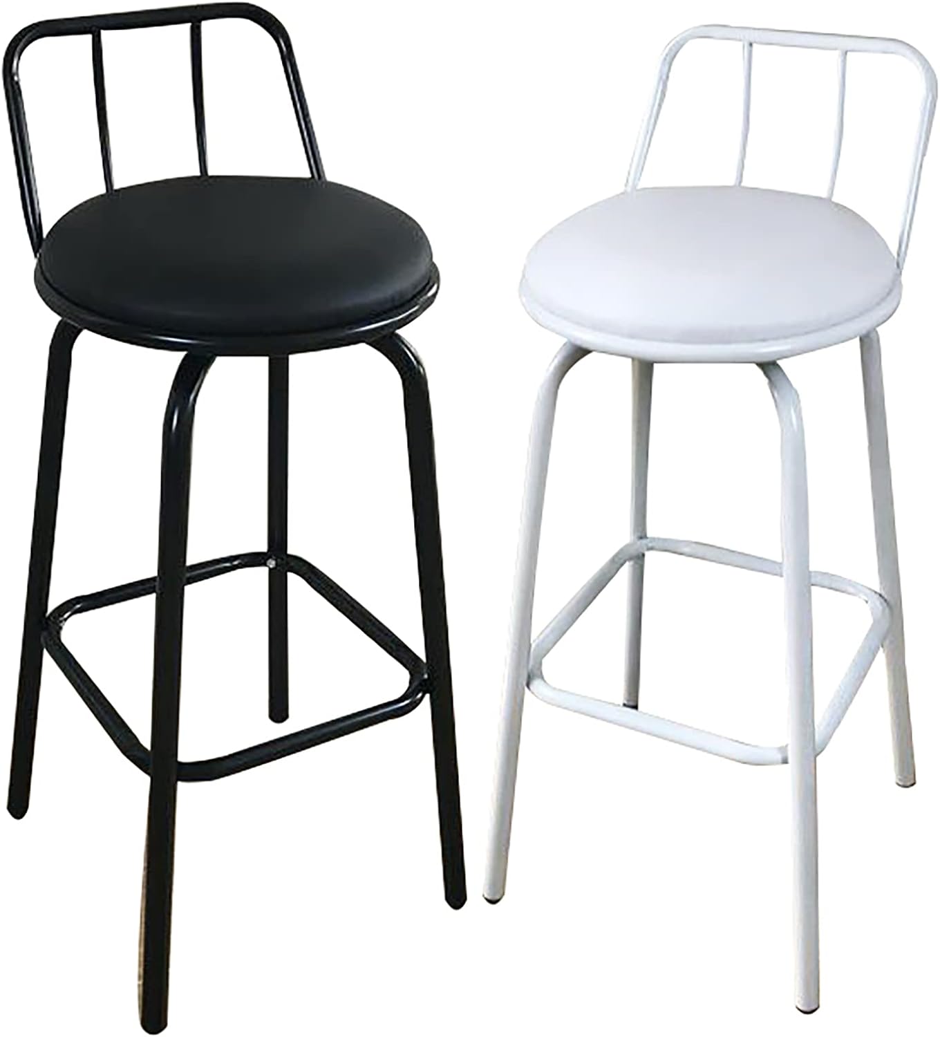 Swivel Bar Stools Set Of 2,Counter Height Barstools With