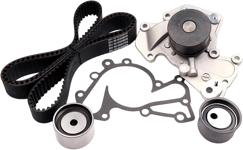 Kit de correia dentada com bomba d’água ASTOU para Hyundai e Kia 2.5L e 2.7L – 4 peças