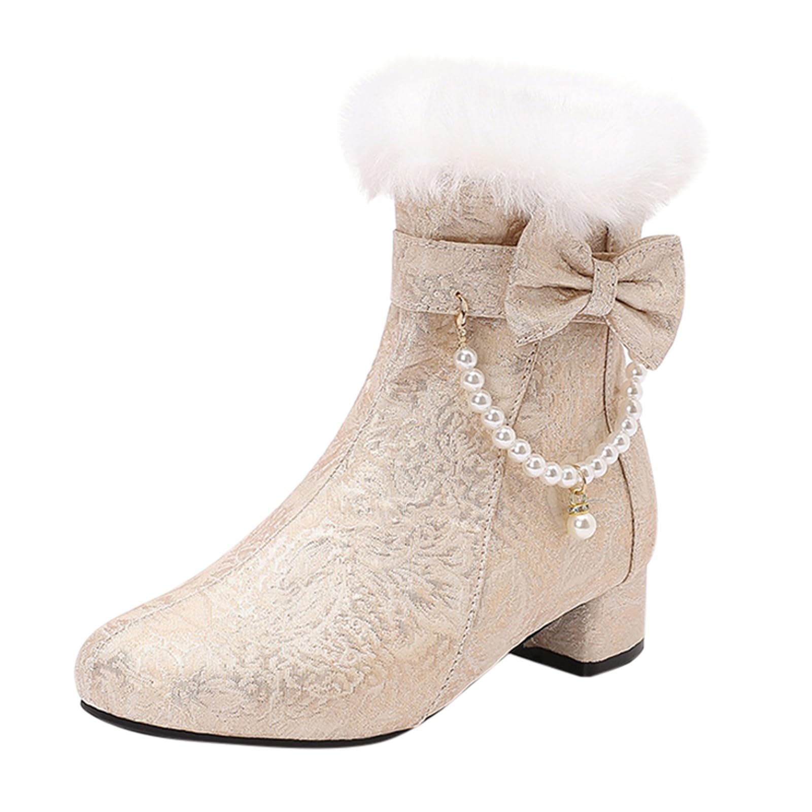 Botines elegantes para fiesta boda Botas tacón para de otoño de