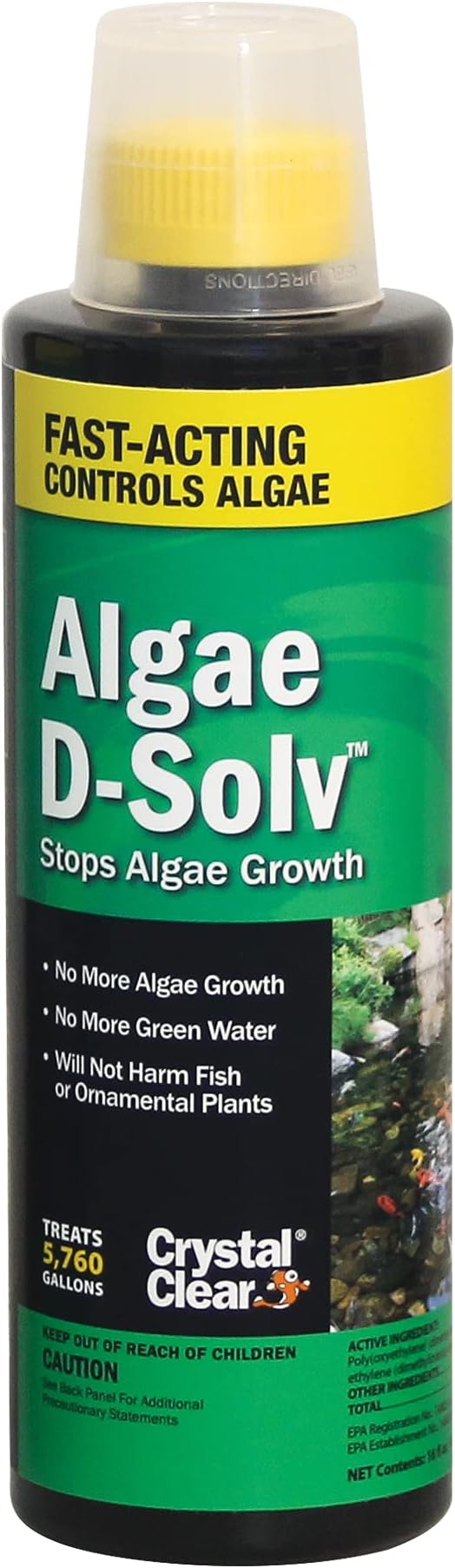CrystalClear Algae D-Solv 16 oz