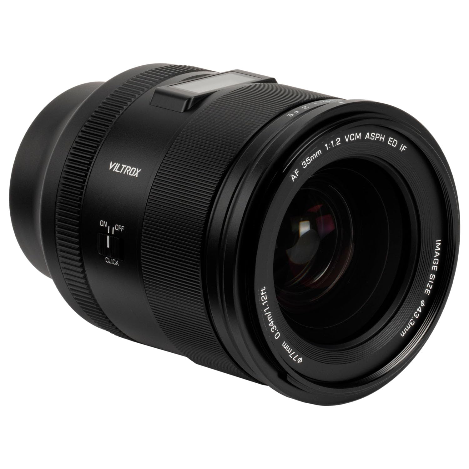 Amazon.com : Viltrox AF 35mm F1.2 LAB Full Frame Lens, Large