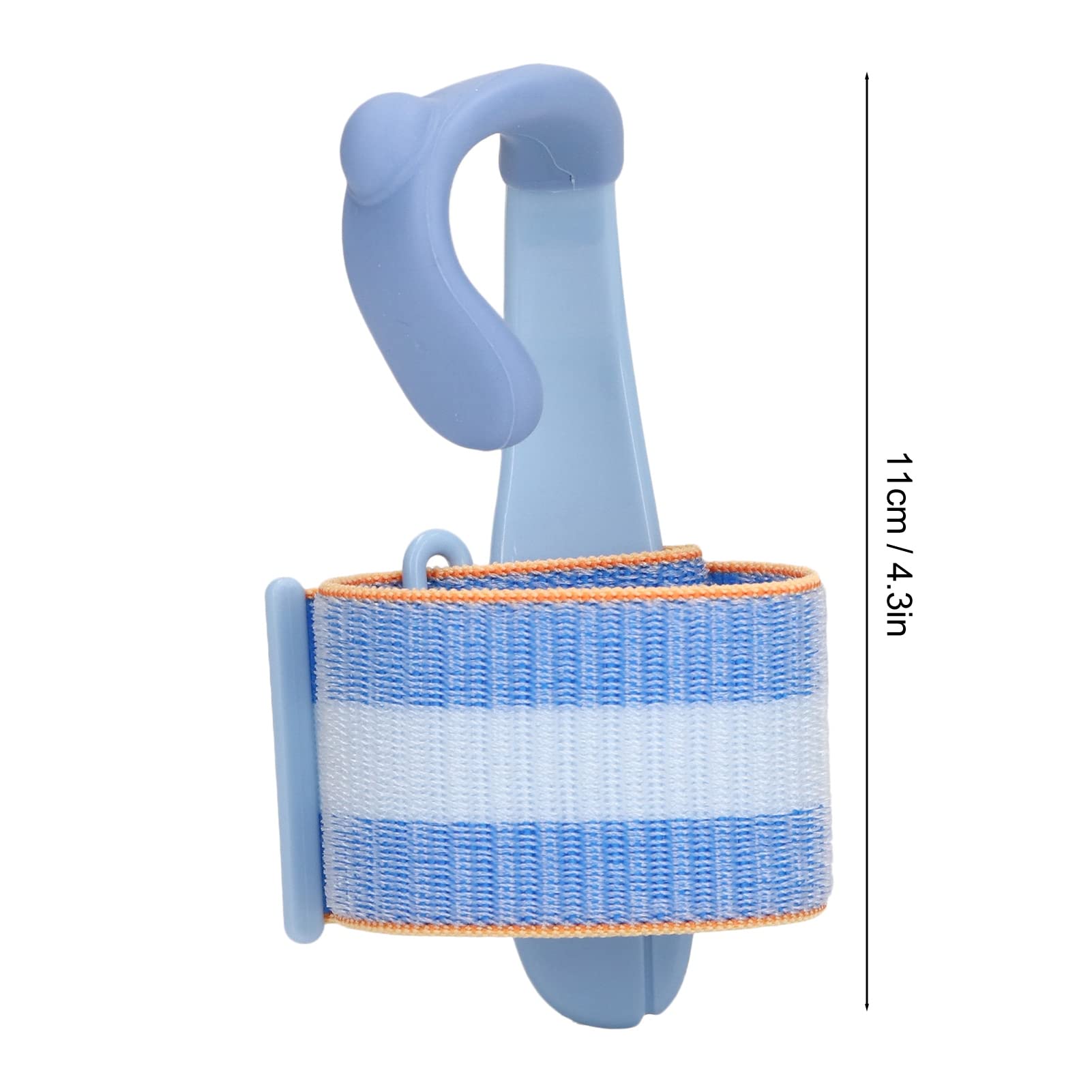 Pen Hold - Ergonomic Corrector with Pen Grip, Wrist Support for Writing and Posture Correction, Student Tool (Blue)