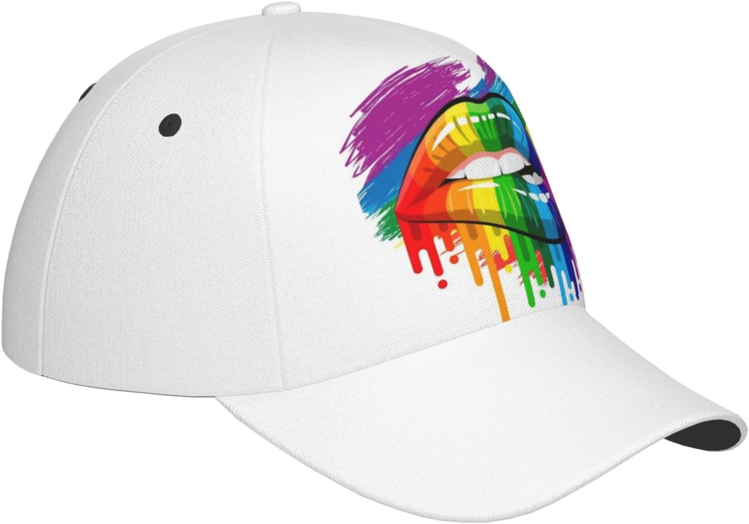 Cute LGBT Gay Pride Hats for Men Women Rainbow Baseball Cap Adjustable LGBT Baseball Hats Unisex - Image 3