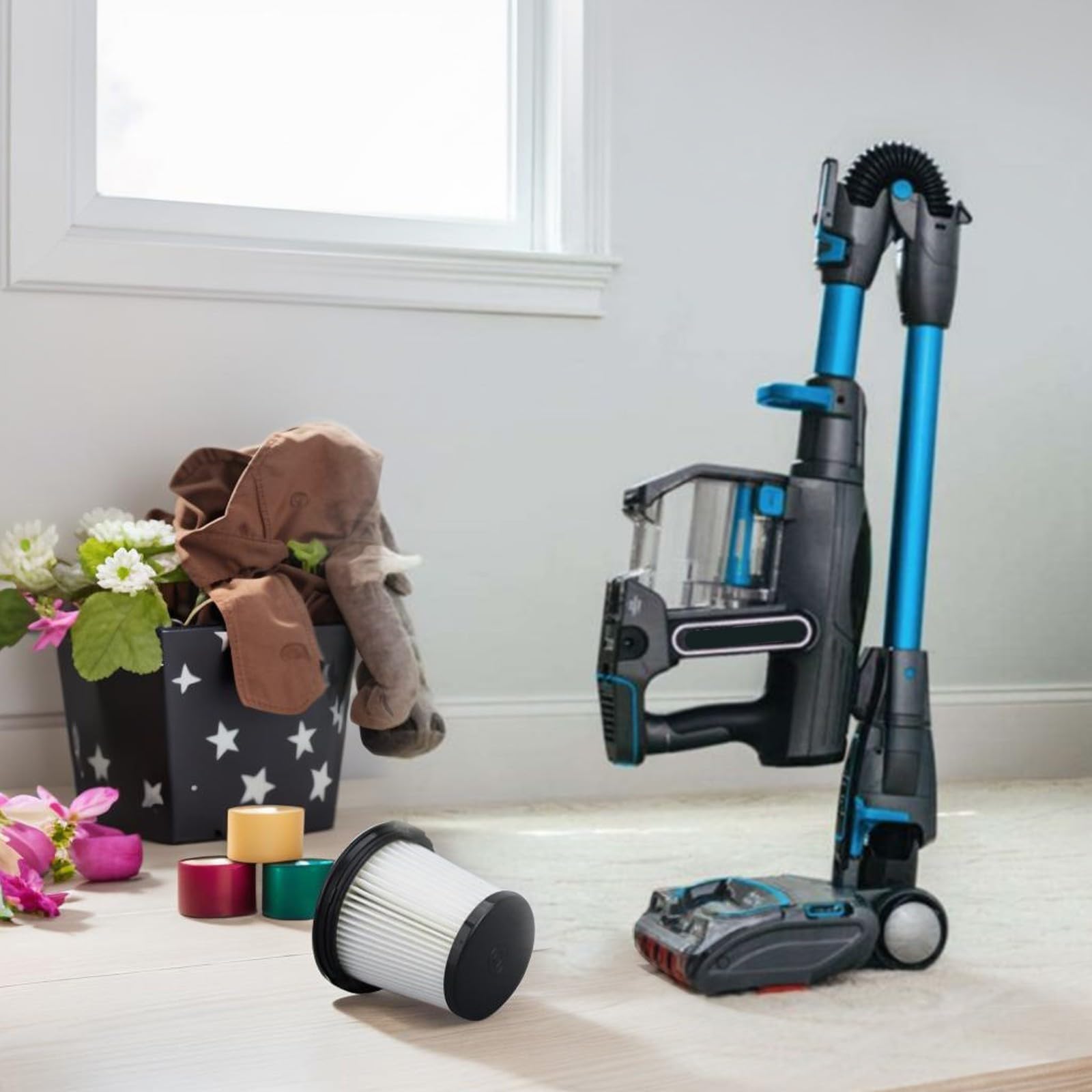 Vacuum Filters Replacement for Shark Detect Pro IW3611DE / IW3611EU / IW1611DE / IW1611EU/ BU1120EU Wireless Vacuum Vacuums Cordless Vacuum Cleaners(8)