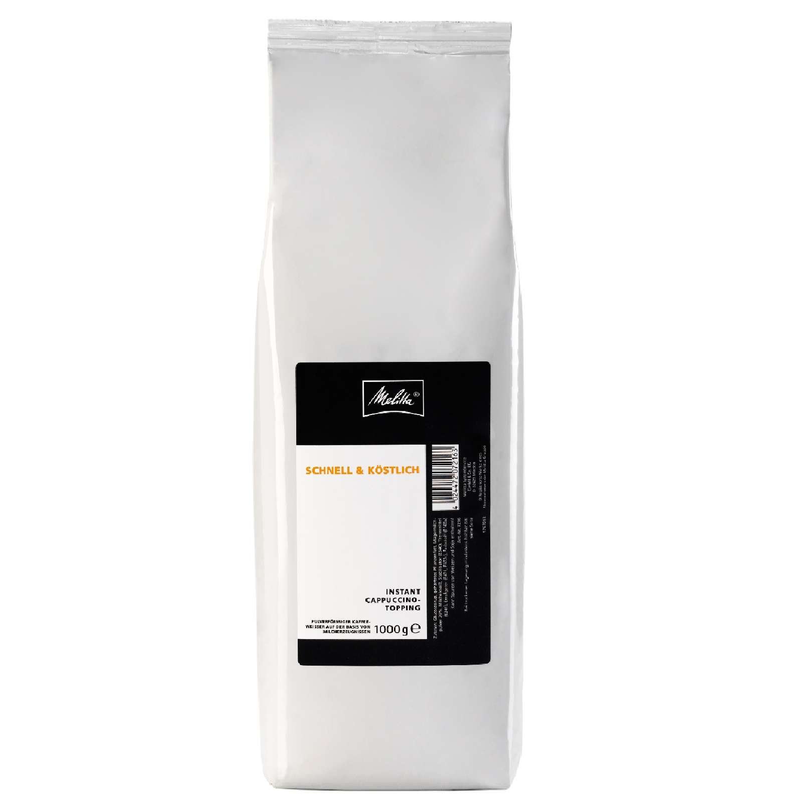 Melitta Cappuccino Topping Milchpulver 10 x 1kg Instant für Automaten
