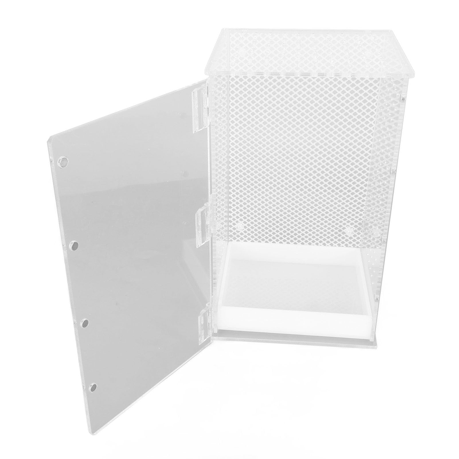 Hochtransparente Acryl Reptilien Terrarium Tank für Leoparden Gecko Snake Frog mit klarem Lebensraumdesign