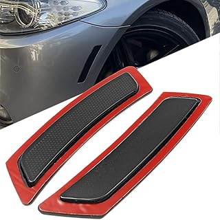 KYYET Front Bumper Side Marker Lights Reflector Compatible with 2011-2016 BMW F10/F11 5 Series 528i 528ix 535i 550i(Black Lens)
