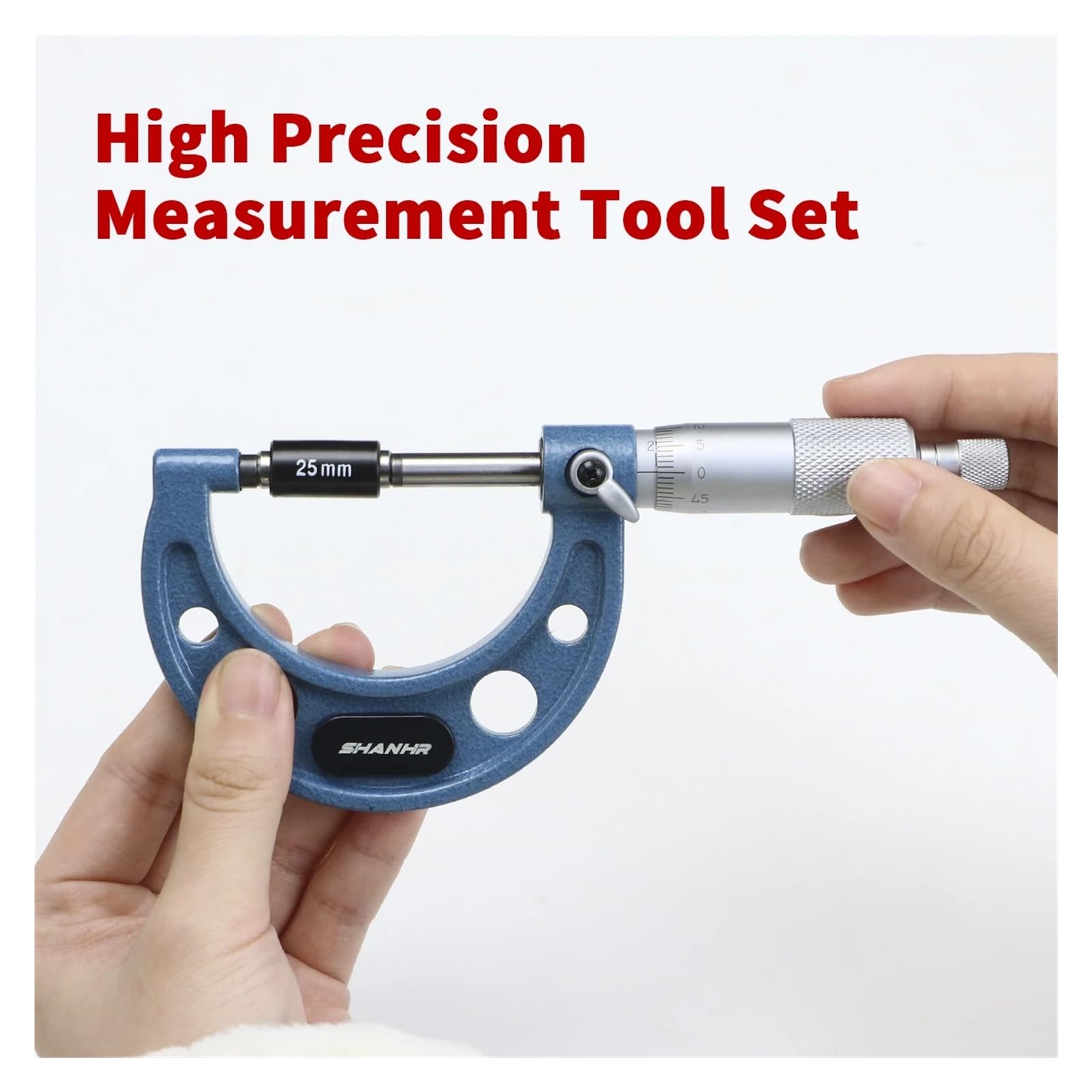 6 sztuk 0-150mm 0.01mm zestaw mikrometrów zewnętrznych narzędzie mechanika dokładność zestaw mikrometrów węglikowych ze standardami grzechotką Zmierz wszystko